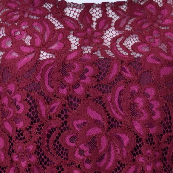 JS Collections Lace Flutter Sleeve Midi Formal Dress 6 - Picture 8 of 9